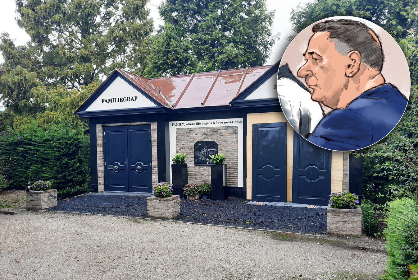 Mannen breken op ‘Penozebegraafplaats’ in bij