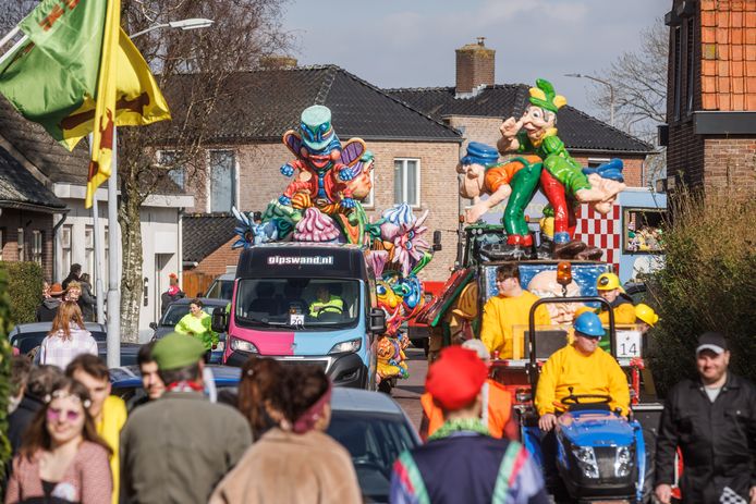 Optocht in ut Slikgat is een van de weinige in de regio.