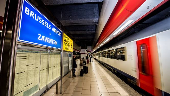 Tous les trains s'arrêtent à nouveau à Brussels Airport