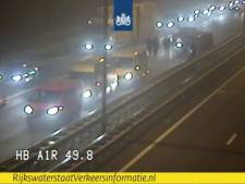 File Apeldoorn-Amersfoort op A1 geslonken na eerder ongeval met 6 auto’s