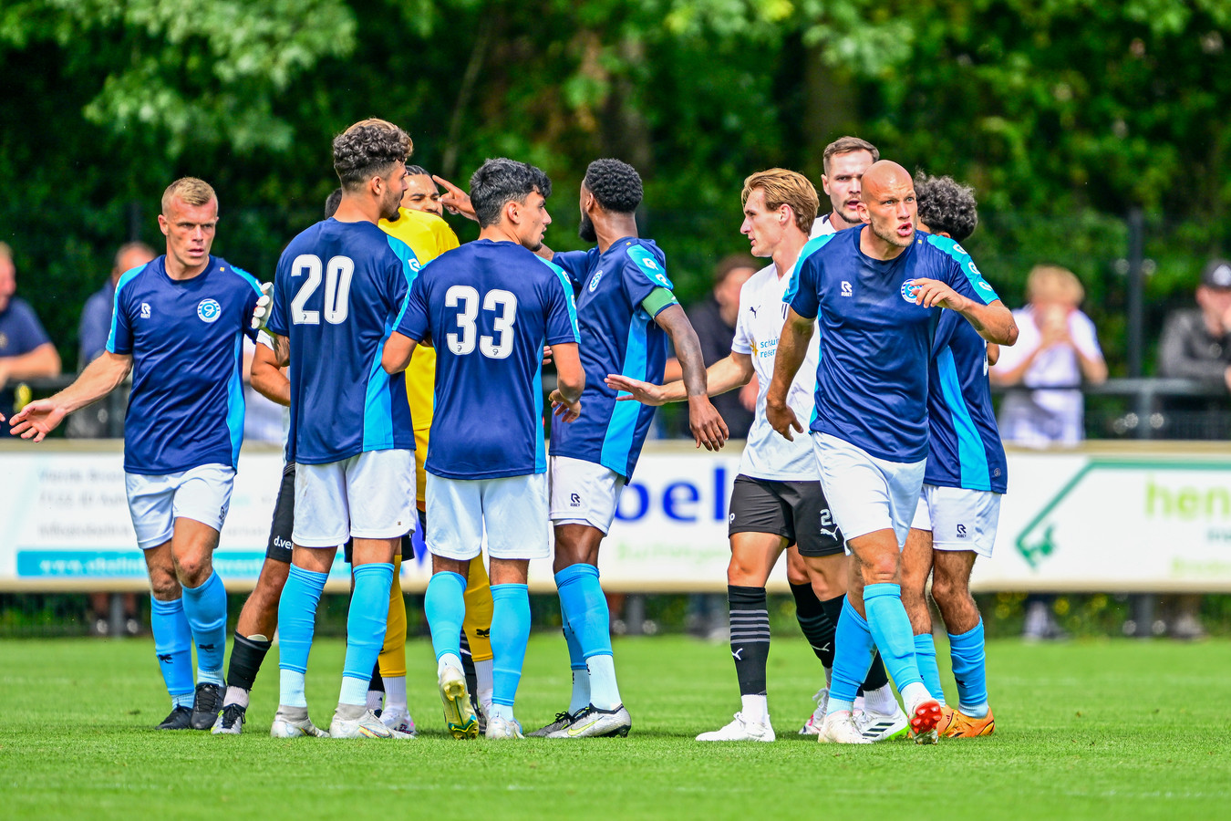 De Graafschap zonder Haen, Brittijn en Van Gilst tegen FC Den Bosch
