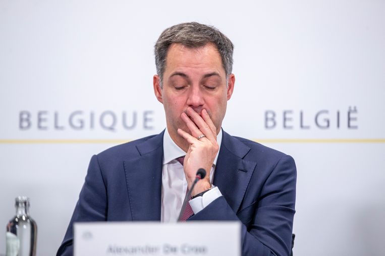Premier Alexander De Croo. Beeld BELGA