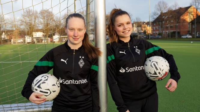 Voetbalsters uit Brabant jagen hun droom na net over de grens in Duitsland: ‘Hier is het gedisciplineerder dan in Nederland’