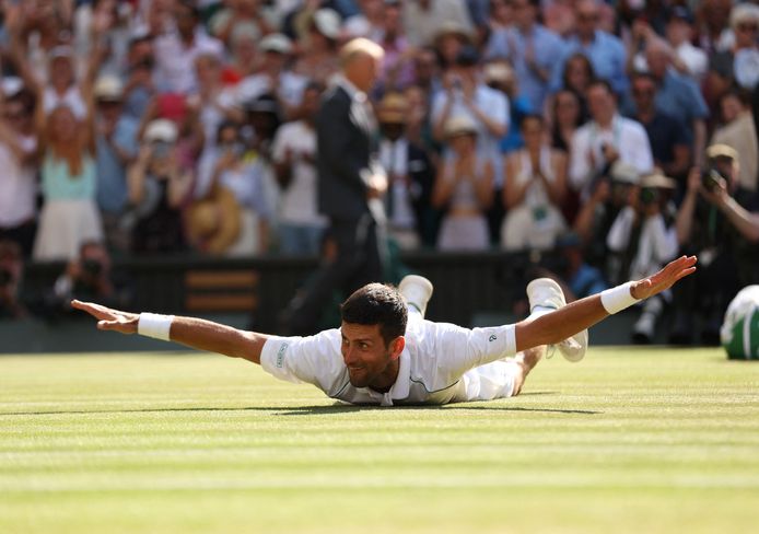 Novaj Djokovic surfe une fois de plus sur le gazon de Wimbledon.