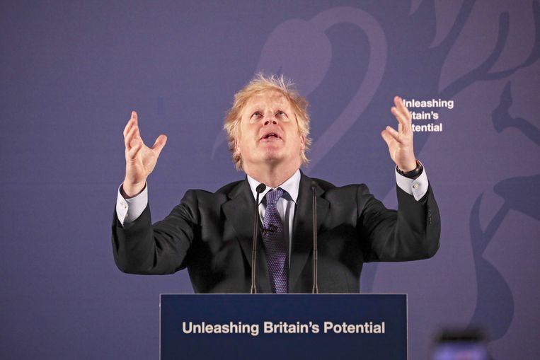 Boris Johnson/ Beeld EPA