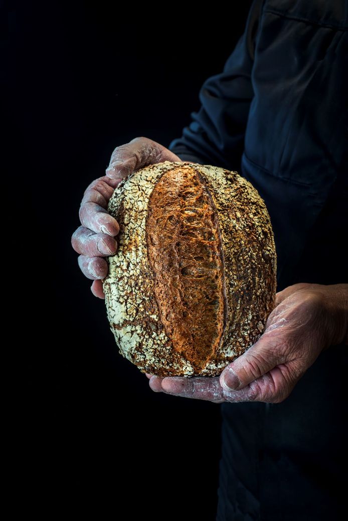 Het Achterhoekse brood, gemaakt met meel dat is gemaakt van in Silvolde geteeld graan.