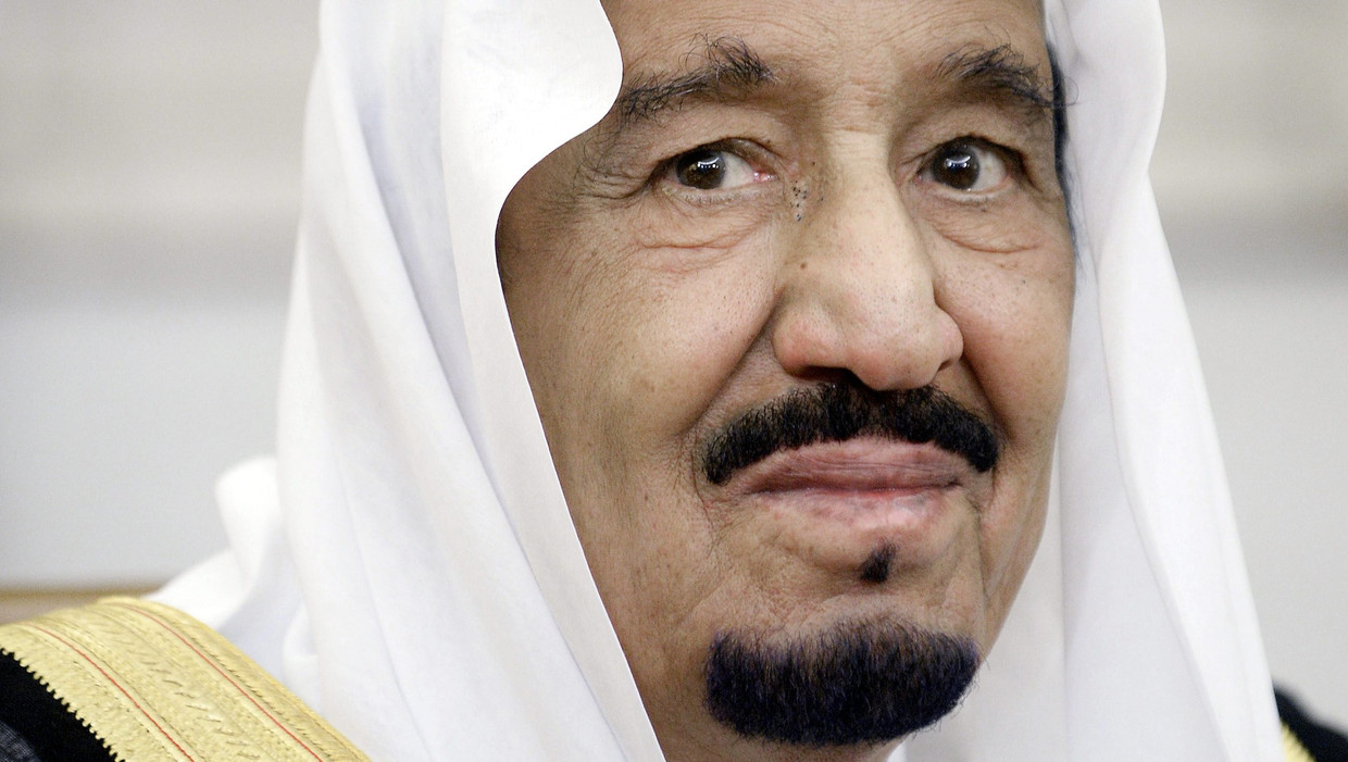 Salman bin Abdoel Aziz al-Saoed, nu bijna een jaar koning van Saoedi-Arabië. Beeld epa