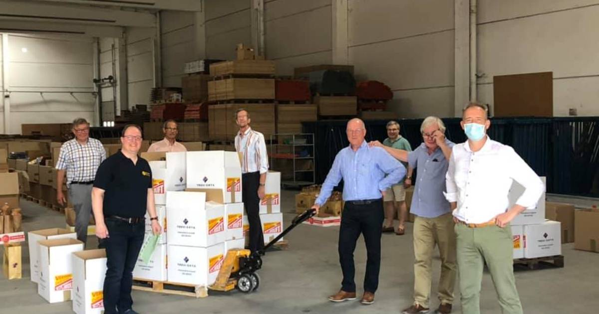 Rotary Ronse helpt voedselpakketten uitdelen in Verviers | Ronse | hln.be