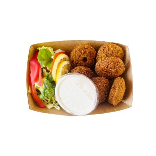 Bij het gastvrije Kom Habibi op Zeeburgereiland proef je falafel met een friszure kick