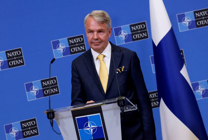 Le ministre des Affaires étrangères finlandais, Pekka Haavisto.
