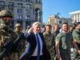 Boris Johnson in Kiev voor nationale feestdag Oekraïne 
