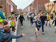 De dopjesloop in Merksplas.