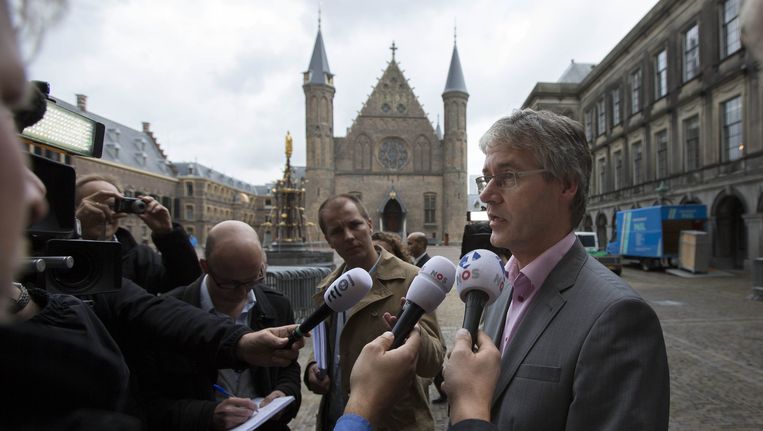 ChristenUnie-leider Arie Slob Beeld ANP