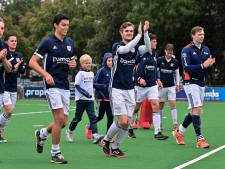 Hockey: Nederhands bezorgt mannen EHV zege met loepzuivere hattrick, vrouwen Bully komen zwakke start niet te boven