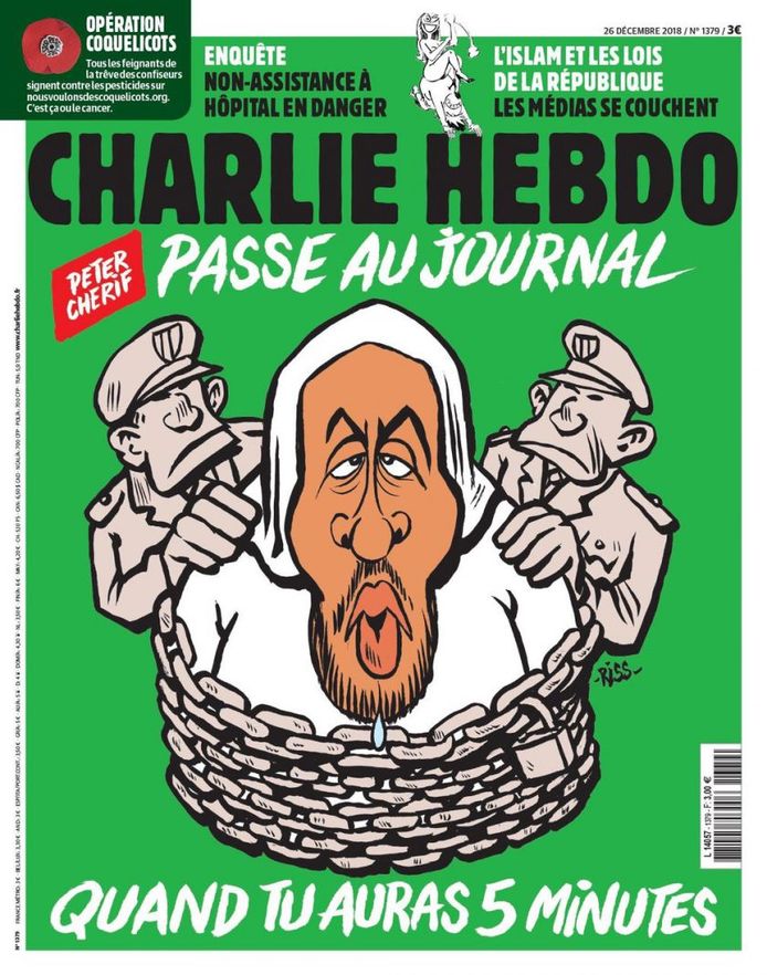 De nieuwe editie van Charlie Hebdo ligt woensdag in de krantenkiosken.