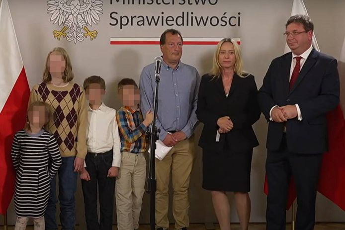 Het gezin Hermans in Polen