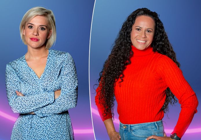 Amy (BE) en Eveline (NL) zijn de nieuwe kandidaten in 'Big Brother'.