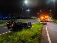 Auto slaat over de kop bij ongeval op de N2 bij Eindhoven