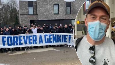 Bengaals vuur, vuistjes en knuffels: tientallen Genk-fans bezorgen Vukovic emotioneel afscheid