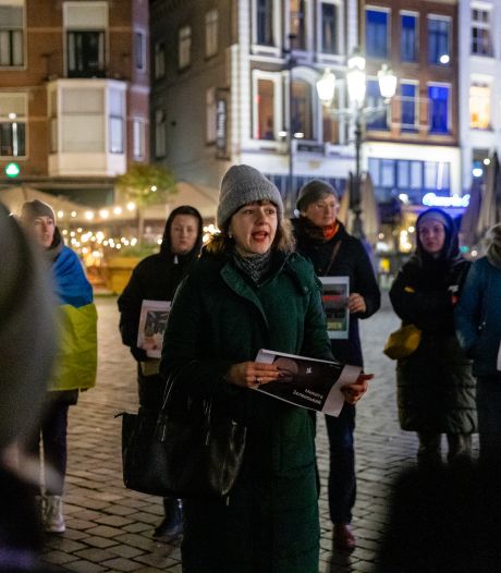 ‘Totdat we winnen’: Oekraïense Liliya demonstreerde al meer dan 40 keer tegen de oorlog vanuit Nijmegen