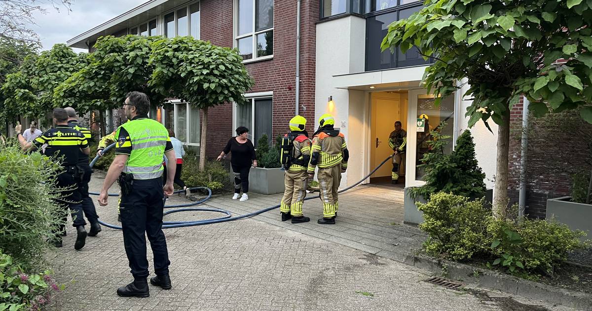 Wooncomplex voor mensen met beperking ontruimd vanwege rook op zolder | 112 nieuws Krimpenerwaard