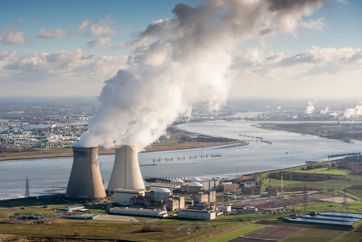 Kerncentrale Van Doel net over de grens bij Antwerpen. Beeld ANP
