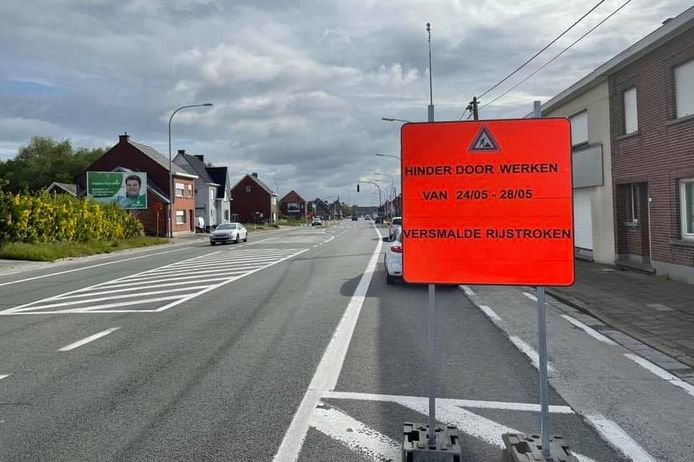 Werken aan op- en afrit E40 in Erpe-Mere om oversteekplaats ...