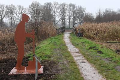 Deze platte beelden moeten natuurgebied De Vilt wat meer profiel geven