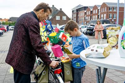 Fietstas-challenge in Hedel maakt duidelijk dat de auto lang niet altijd nodig is voor boodschappen