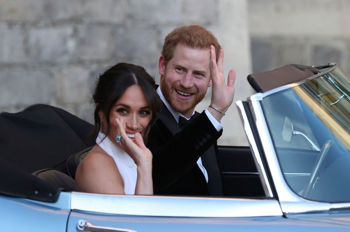 Prins Harry en Meghan Markle.