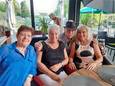 Eddy Van den Reeck (ex-uitbater van De Toverfluit) gidste onder meer vaste klanten Jenny, Denise en Liliane naar De Linde in Oelegem.