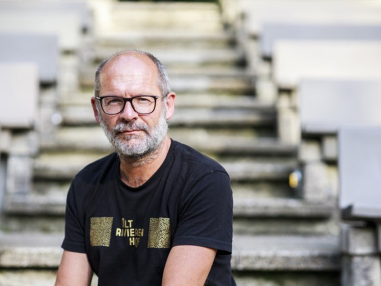 Muziekprogrammator Eric Smout: 'Pukkelpop gewoon laten doorgaan was een pretentieus luchtkasteel.' Beeld rv