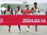 Lopers lijken Chinese concurrent te laten winnen in marathon