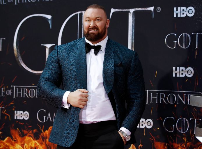 Halfthor Björnsson wist liefst 501 kilo te deadliften. Hij is ook bekend als ‘The Mountain’ in Game of Thrones.