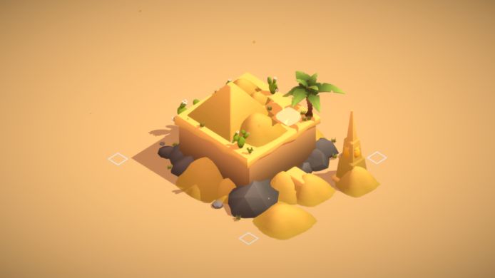 Door te frunniken aan ruimte en fysica los je  puzzels op.