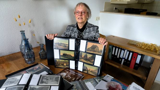 Mappen vol oude prentbriefkaarten om je vingers bij af te likken: ‘Albert was heel zuinig op zijn verzameling’ 