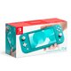 De Nintendo Switch Lite toont weidse spelwerelden via een schermpje op schoot