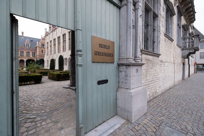 Het gerechtsgebouw van Mechelen.