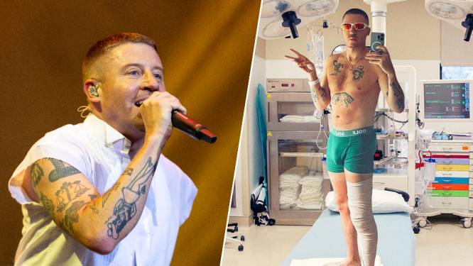Rapper Macklemore geopereerd aan gescheurde meniscus: “Tijd om te genezen”