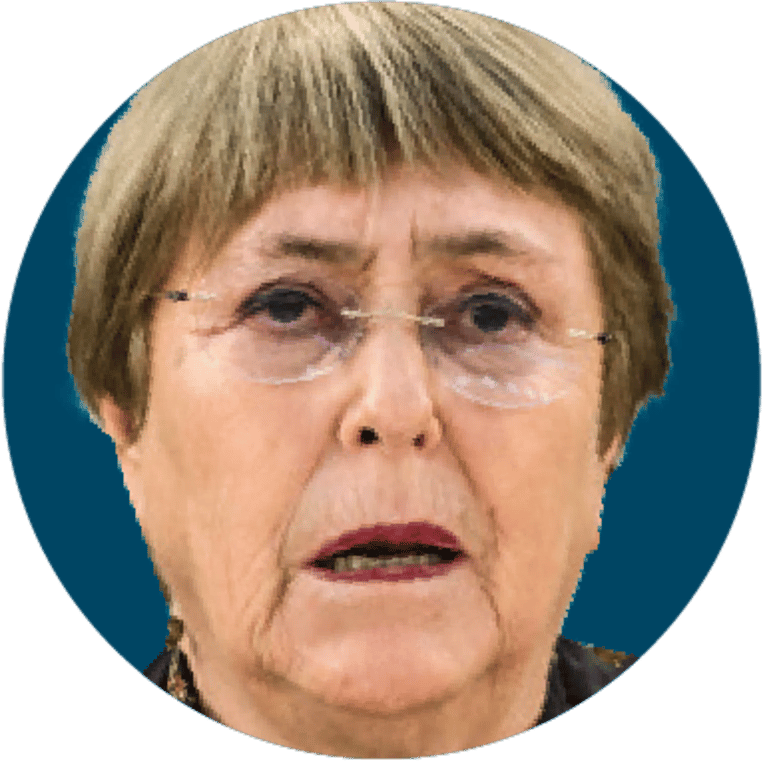 Michelle Bachelet. Beeld rv