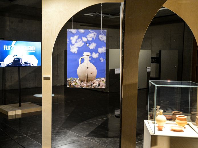 'Flitsend Verleden' in het Gallo-Romeins Museum.