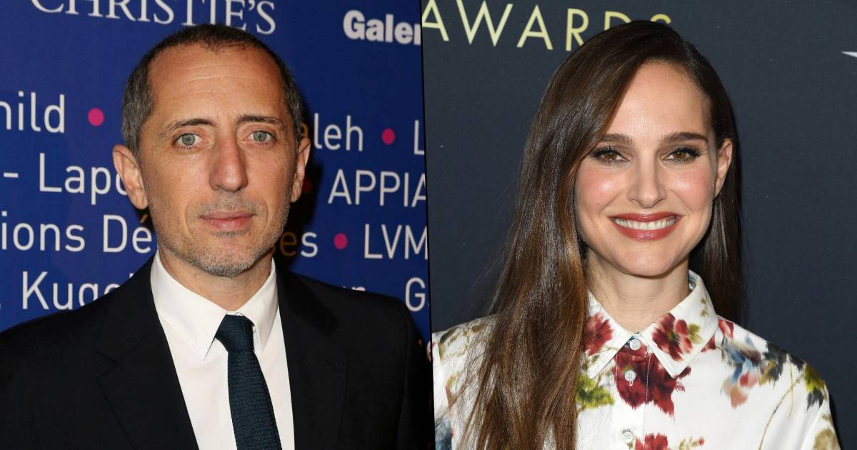 Gad Elmaleh et Natalie Portman aperçus ensemble à la sortie d