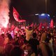 Tienduizenden houden overwinningsfeesten in Turkije