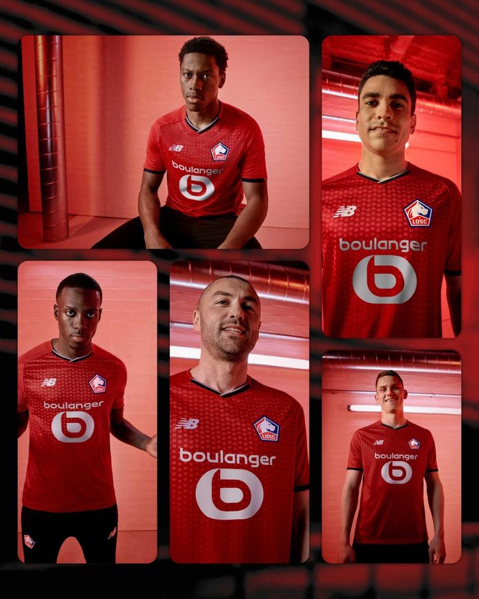 Het nieuwe uitshirt van Lille