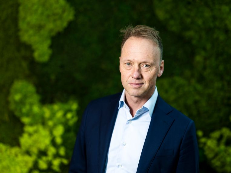Hein Schumacher volgt tussenpaus Alan Jope op bij Unilever. Beeld Jiri Büller / de Volkskrant