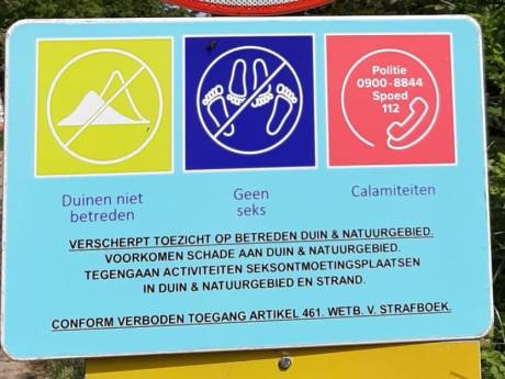 Seksverbod in Zeeuwse duinen na overlast van seksende mensen 