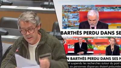 “J'ai eu mon bandeau sur CNews”: Barthès réagit (avec autodérision) à sa mésaventure en pleine audition à l'Assemblée nationale
