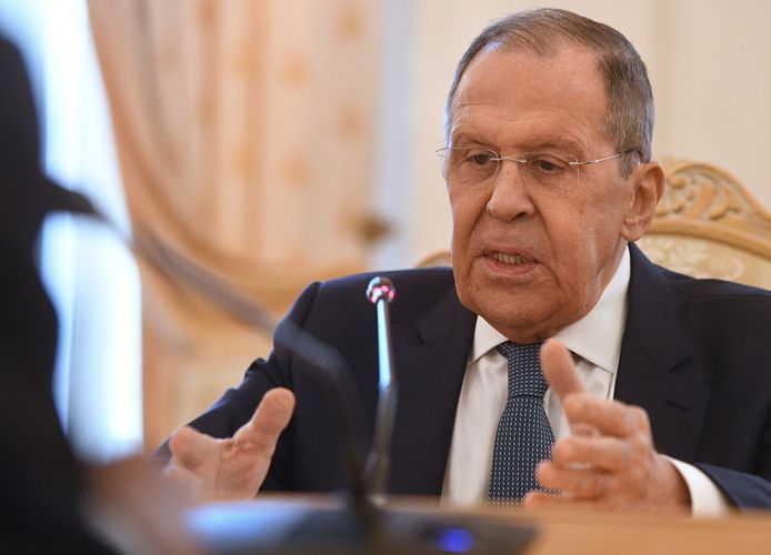 Sergei Lavrov, de Russische minister van Buitenlandse Zaken.