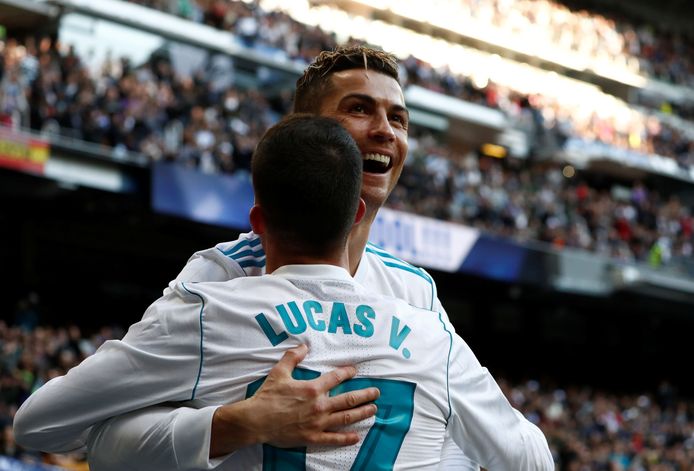 Cristiano Ronaldo nam twee goals voor zijn rekening tegen Alaves.