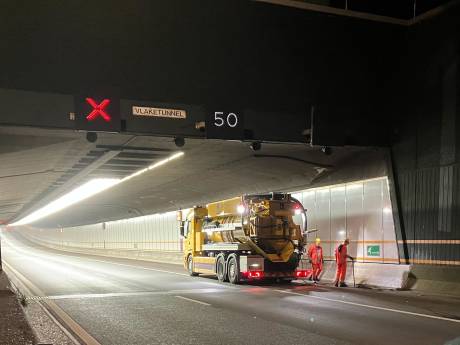 Verkeershinder op A58 en bij Vlaketunnel vanwege onderhoud 